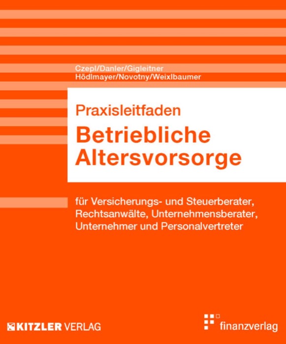 Buchcover: Praxisleitfaden Betriebliche Altersvorsorge, Kitzler Verlag